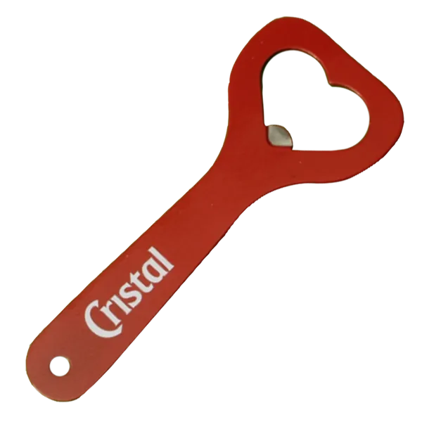 Heart-Shaped Bottle Opener - Custom Banners Now