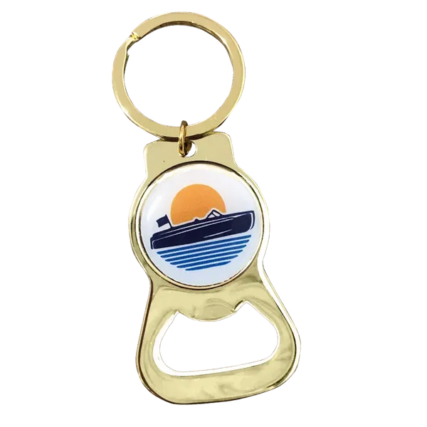 Gold Alloy Bottle Opener - Custom Banners Now