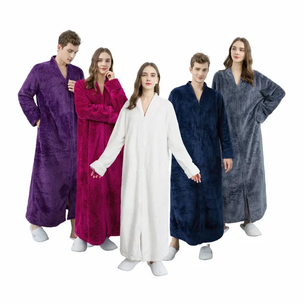 Custom Zip-Up Bathrobes - Custom Banners Now