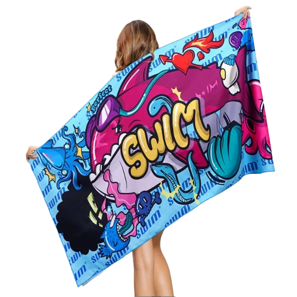 Custom Beach & Pool Towels - Custom Banners Now
