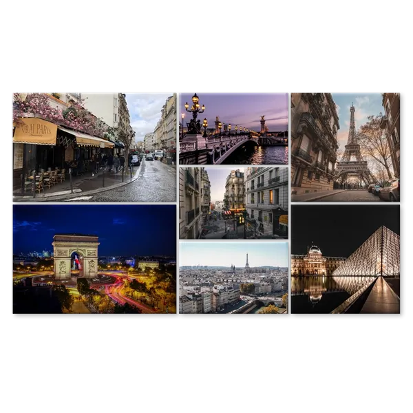 7-Panel Display - Custom Banners Now