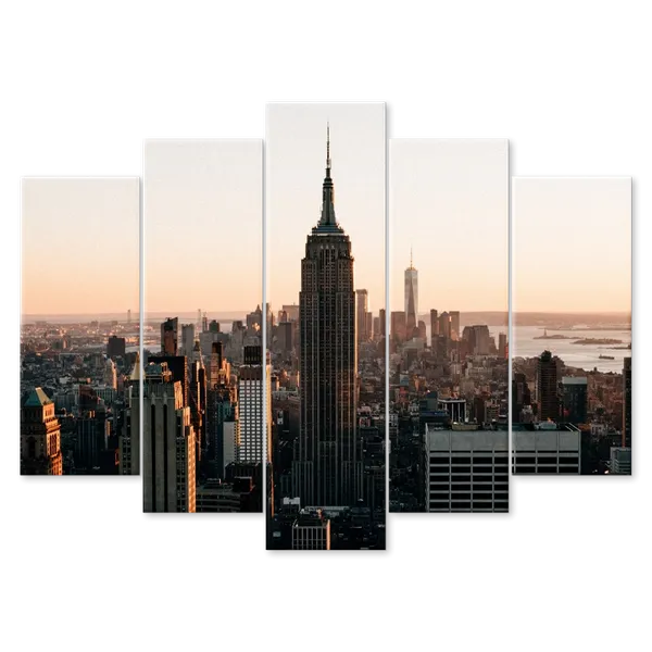 5-Panel Display - Custom Banners Now