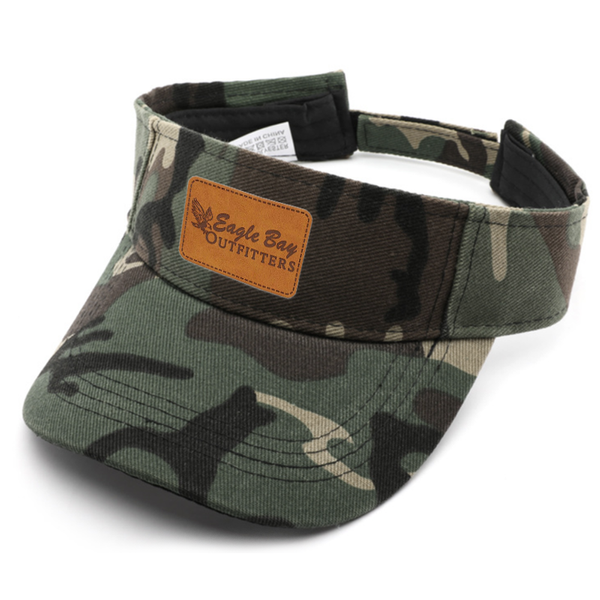 Unisex Polyester Camouflage Visor - Custom Banners Now