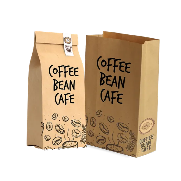 Kraft Paper Food Bag - Custom Banners Now