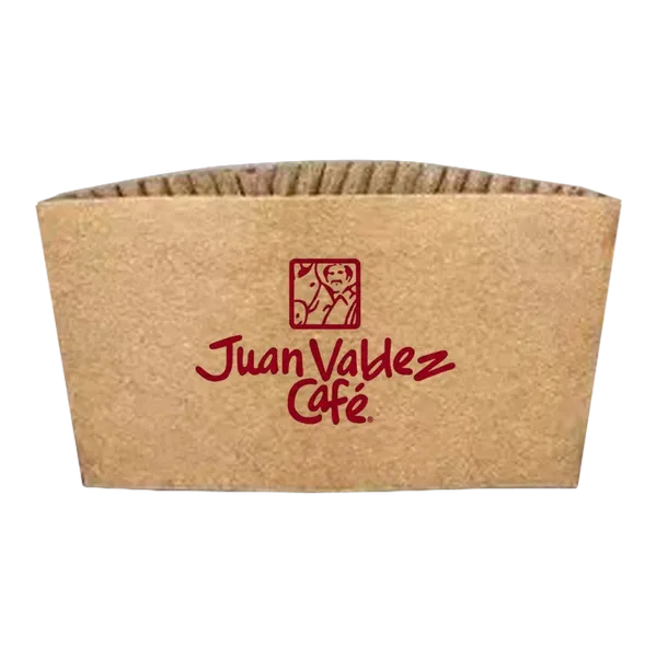 Corrugated Coffee Cup Sleeve - Custom Banners Now