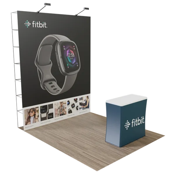 Custom Pop Up Trade Show Display 8' x 8' (ft) - Custom Banners Now