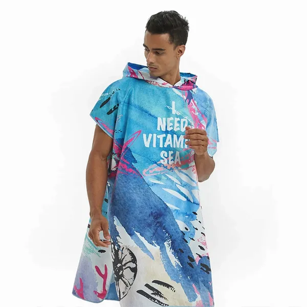 Custom Hooded Beach Towels - Custom Banners Now