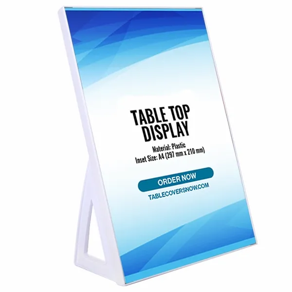 Plastic Desk Display Accessories - Custom Banners Now