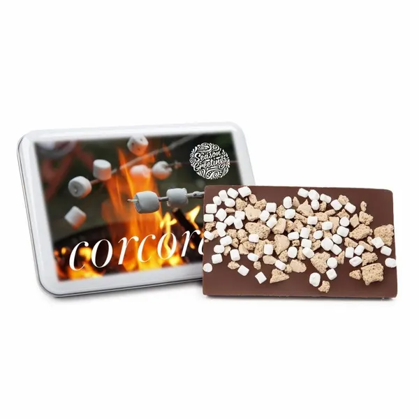 One of a Kind Tin with S'mores Bark - Custom Banners Now