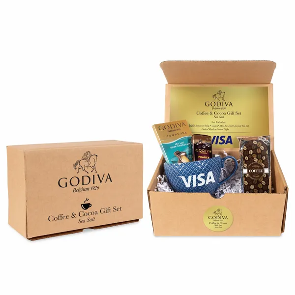 Godiva Coffee and Cocoa Gift Set -Sea Salt - Custom Banners Now