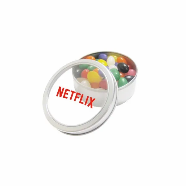 Large Top View Tin-Jelly Beans - Custom Banners Now