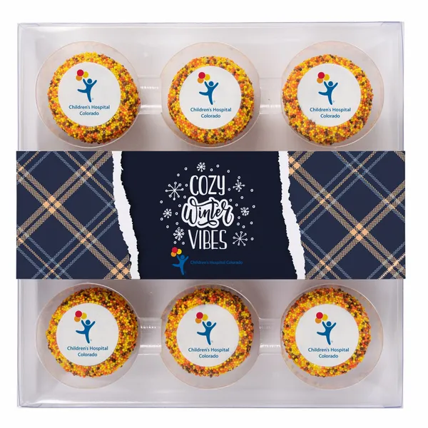 Custom Dipped Sandwich Cookies - 9pc - Custom Banners Now
