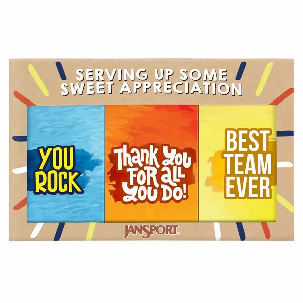 3 Pack - 3oz Chocolate Bar Gift Set - Custom Banners Now