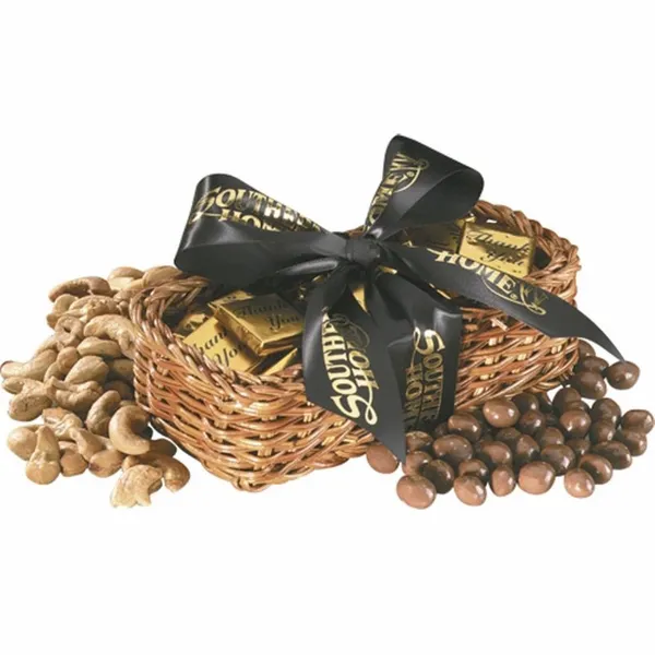 Gift Basket with Gumballs - Custom Banners Now