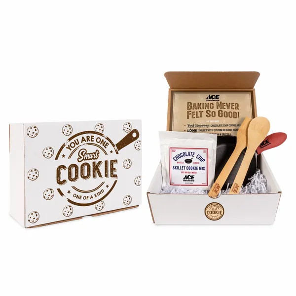 Fresh Beginnings Skillet Cookie Kit with Bamboo Cooking Utensils - Custom Banners Now