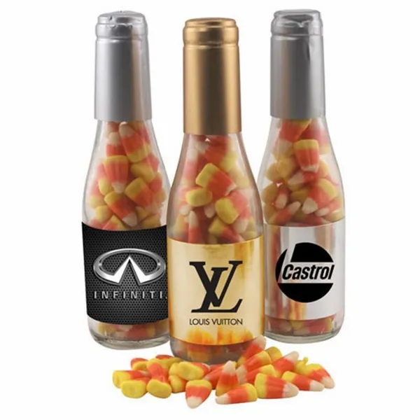 Champagne Bottle w/ Candy Corn 8" - Custom Banners Now