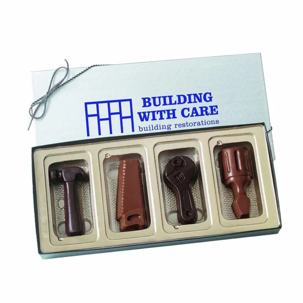 4 Chocolate Tools in a Gift Box - Custom Banners Now