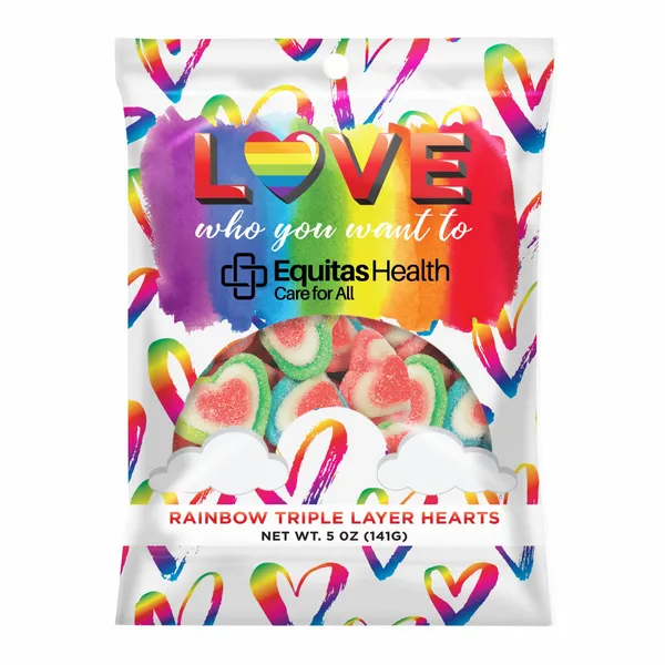 Pride Digibags with Triple Layer Hearts - Custom Banners Now