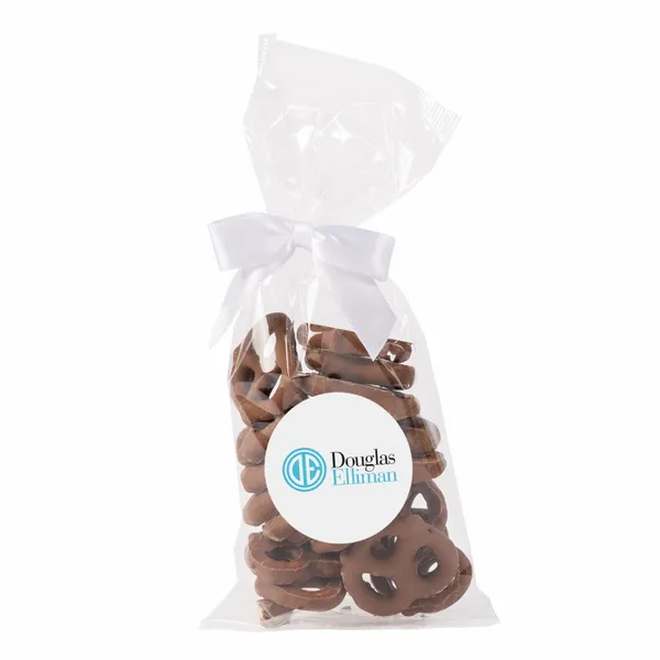 Mug Drops - Milk Chocolate Mini Pretzels - Custom Banners Now