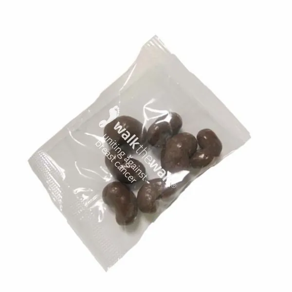 1oz. Goody Bags - Milk Chocolate Cashews - Custom Banners Now