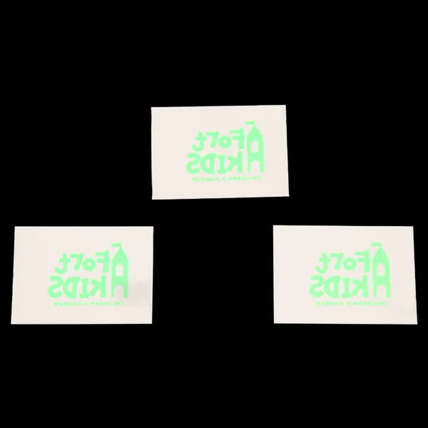 Custom Glow Green Tattoos - Custom Banners Now