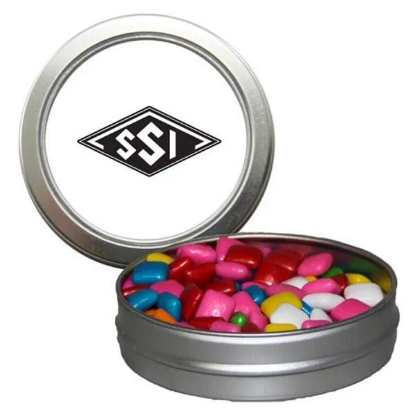 Candy Window Tin Short Round - Custom Banners Now