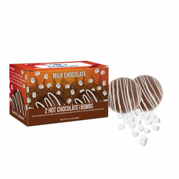 Set of Hot Chocolate Bombs in Full Color Gift Box - Custom Banners Now