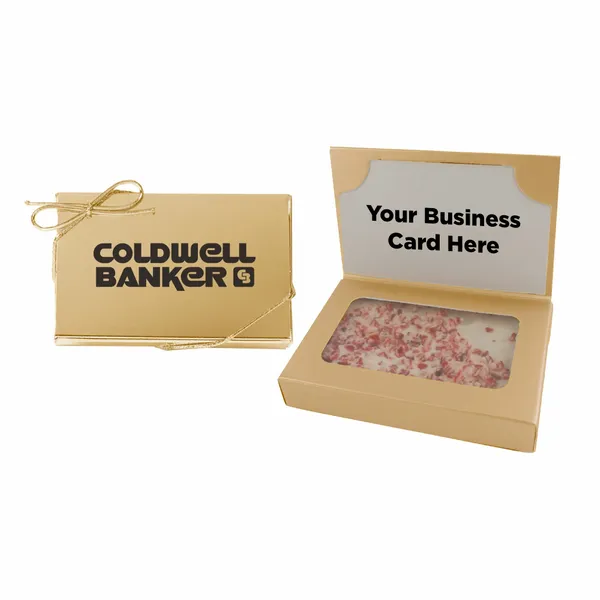 Business Card Box with Peppermint Bark - Custom Banners Now