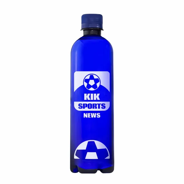 16.9 oz Plastic Bullet Bottle – Screen Printed Custom Water - Custom Banners Now