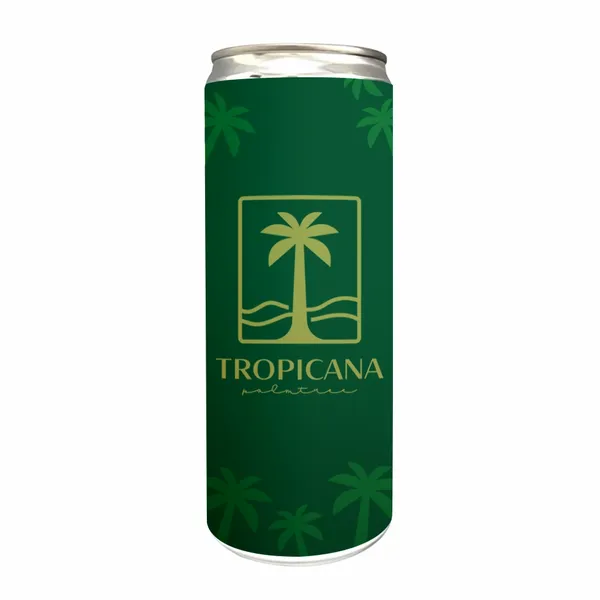 12 oz Can (with a wrap around label) - Custom Banners Now