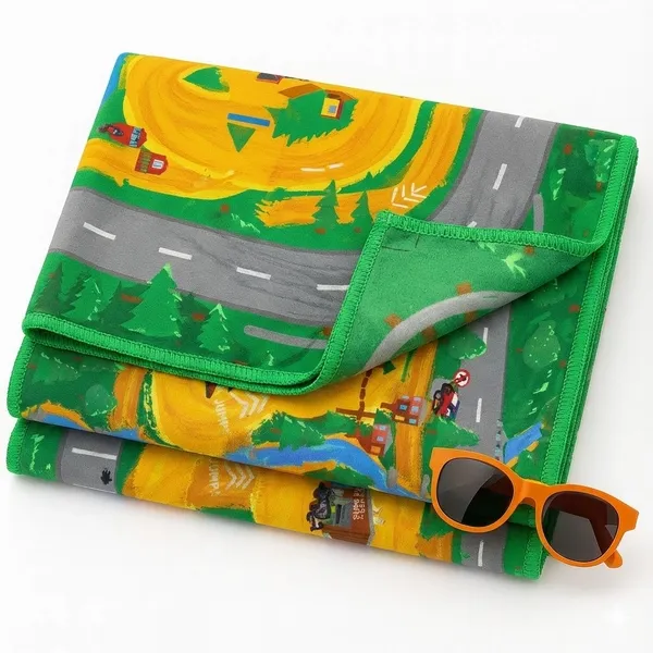 Custom Beach & Pool Towels - Custom Banners Now