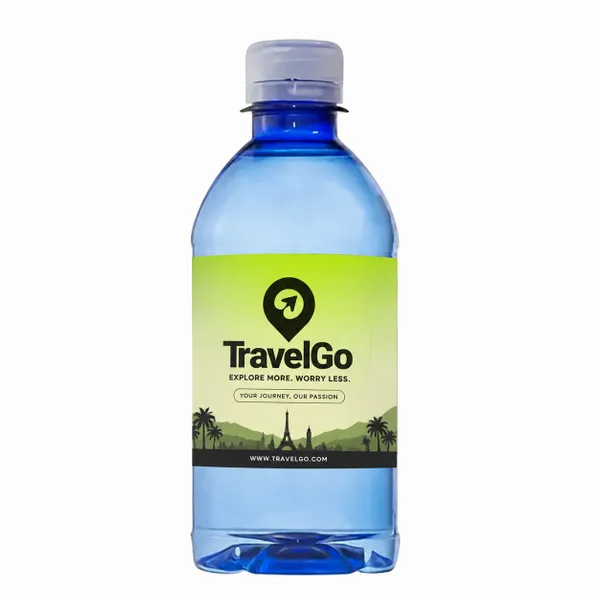12 oz Plastic Bullet Bottle - Custom Banners Now