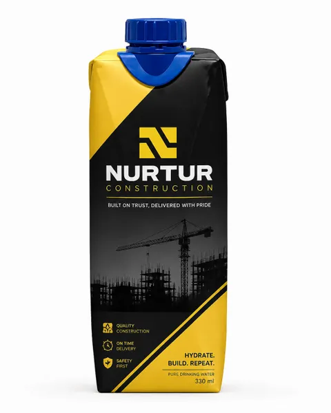 16.9 oz Water Bottle with Aluminum Insulation Inside - Custom Banners Now