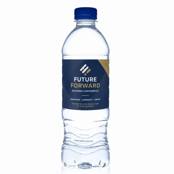 16.9 oz Standard Custom Label Water Bottles - Custom Banners Now