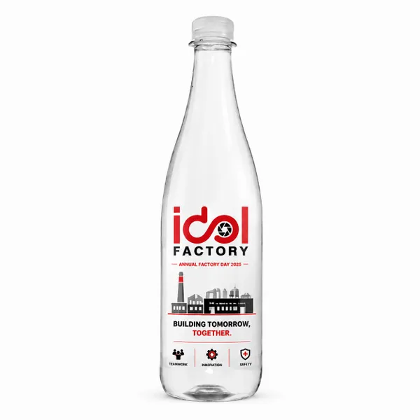 16.9 oz Champagne Style Water Bottle - Custom Banners Now