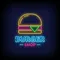Burger Shop Neon Sign - Custom Banners Now