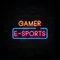 Gamer E-Sport Neon Sign - Custom Banners Now