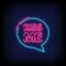 Kiss Me Neon Sign - Custom Banners Now