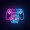Play Now Neon Sign - Custom Banners Now
