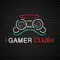 Gamer Club Neon Sign - Custom Banners Now