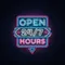 24/7 Open Hours Neon Sign - Custom Banners Now