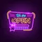 We Are Open With Star Icon Neon Sign - Custom Banners Now