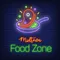Midtown Food Zone Neon Sign - Custom Banners Now
