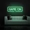 GAME ON Greeny Neon Sign - Custom Banners Now