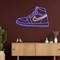 Sneaker Blue White Neon Sign - Custom Banners Now