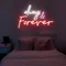 Always And Forever Neon Sign - Custom Banners Now