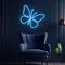 Scribble Butterfly Neon Sign - Custom Banners Now