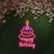 Happy Birthday Wishes Neon Sign - Custom Banners Now