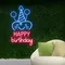 Celebrate Happy Birthday Neon Sign - Custom Banners Now