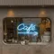 Cafe Window Neon Sign - Custom Banners Now